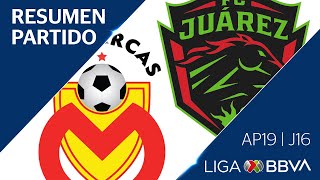 Resumen y Goles  Morelia vs Juárez  Jornada 16  Apertura 2019  Liga BBVA MX [upl. by Romy]