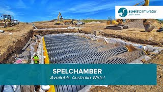 SPELChamber Available AustraliaWide  Stormwater Chamber Harvesting amp Reuse  SPEL Stormwater [upl. by Kcoj]