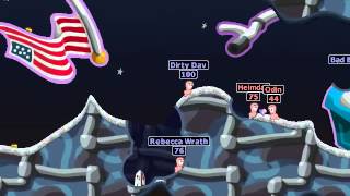 Worms World Party gameplay [upl. by Lussier]