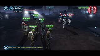 SWGOH ROE TB P2 Bracca Right ARaddus vs 2nd 22 [upl. by Ahselef]