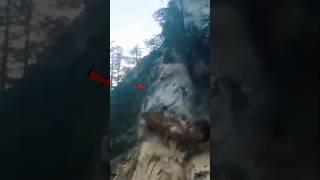 Big dry rock landslide npldryrock nepaltravel shorts [upl. by Martguerita]