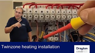 FB Live Training  Wiser Drayton Training Twinzone Heating Installation [upl. by Eytteb431]