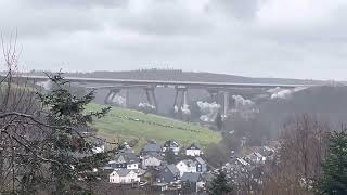 Rinsdorf Autobahn A45 Sprengung [upl. by Suiravaj987]