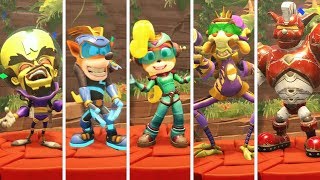 Crash Team Racing Nitro Fueled  All Victory Animations [upl. by Reedy436]