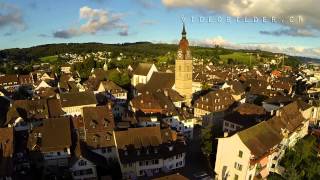 Zofingen von oben Luftaufnahmen über der Altstadt [upl. by Verena]