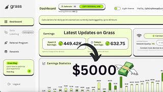 Get Grass Airdrop Latest Updates 🌱  Sell Grass Points  Free Airdrop [upl. by Tabib]