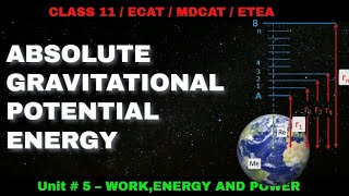 Absolute Gravitational Potential Energy Class 11  Unit 5 Work Energy amp PowerTP11 53 [upl. by Ellehcyar]