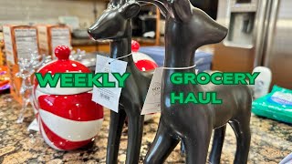 Weekly Grocery Haul Im back with goodies from Target Walmart and Amazon [upl. by Bernelle]