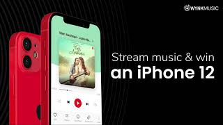 Stream amp Win iPhone 12  Only on Wynk Music [upl. by Eenimod782]