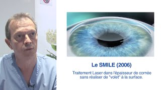 Technique Laser SMILE  interview du Directeur de la Clinique New Vision [upl. by Naivat]