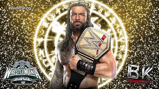 WWE Official Theme Song Roman Reigns Wrestlemania XL 40 quotHead Of The Table Epicquot [upl. by Akenihs]