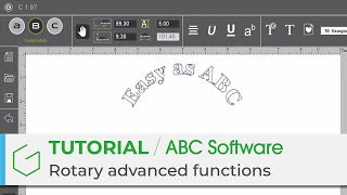 How to use advanced functions on ABC software for mechanical machines [upl. by Yeleek]