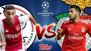 ⚽ AJAX vs BENFICA  10  Topps CHAMPIONS LEAGUE 201819 [upl. by Ailet]