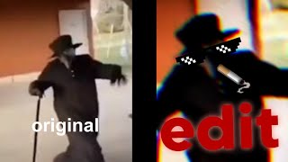 Plague doctor walk MEME VS EDIT [upl. by Leirud]