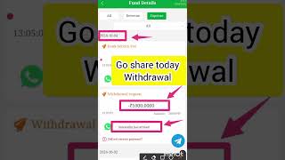 Go share withdrawal succese todaygo share withdrawal problem solve [upl. by Areval]