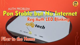 REG Led Blinking Fix Red Light ONU PON stable LOS Led problemRed Light Blinking [upl. by Fowkes239]