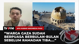 Masjid Hancur Banyak Warga Gaza Tidak Bisa Salat Tarawih  AKIP tvone [upl. by Seuqramed488]