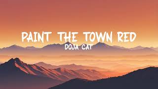 Doja Cat  Paint The Town Red Lyrics  Letra [upl. by Monjan888]