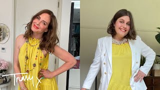 Friday Twinning Sunshine Delight  Fashion Haul  Trinny [upl. by Koetke171]