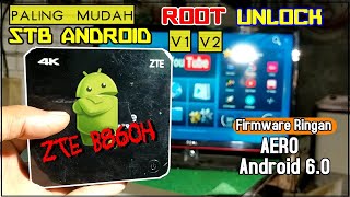 Cara root unlock STB Android ZTE B860H V1 V2 [upl. by Male]