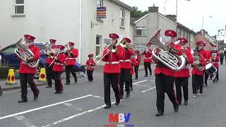 Poyntzpass Silver Band  Hamiltonsbawn Silver Band Parade 2019 [upl. by Fronnia]