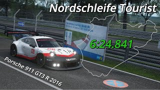 Porsche 911 GT3 R 2016  Nürburgring Nordschleife Tourist  Assetto Corsa [upl. by Ireg24]