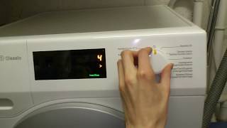 Miele W1 Classic service mode washing machine WDB 030 WCS Eco [upl. by Ahsar]