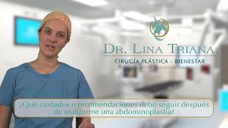 ¿Qué cuidados o recomendaciones debo seguir después de realizarme una abdominoplastia [upl. by Yrad406]