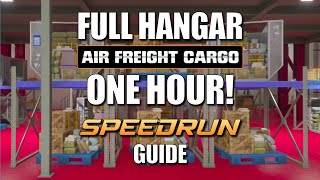 FILL HANGAR in an HOUR 50 Cargo Speedrun Guide [upl. by Nnylak635]