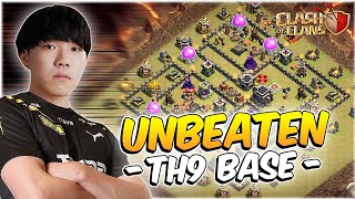 New Th9 war base  Unbeatable base with copy link Clash of clans [upl. by Llevrac]