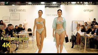 4K Vertical Paris Lingerie Hot Trend  LISE CHARMEL EP3  Salon International De La Lingerie 2023 [upl. by Olenka]