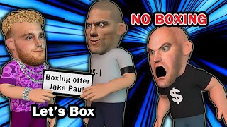 Dana shuts down Pereira vs Jake Paul [upl. by Eniaral]