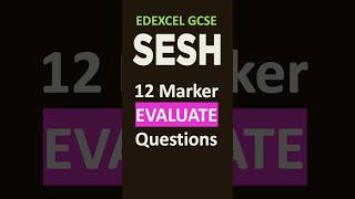 12 marker EVALUATE questions  Edexcel GCSE BUSINESS [upl. by Kinnard]