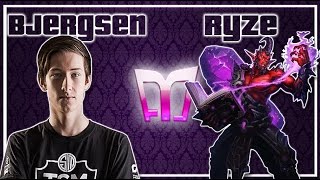 Bjergsen  Ryze vs Akali  Mid Challenger [upl. by Artur]