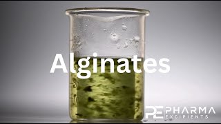 Alginates as Pharmaceutical Excipients [upl. by Ynahpets930]