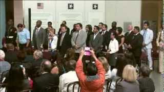 Citizenship Day Naturalization Ceremony at the Smithsonian National Museum of American History [upl. by Harte]