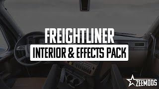 ATS Freightliner Interior amp Effects Pack G4Cascadia XL [upl. by Sessler]