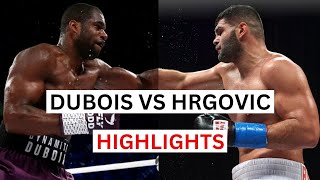 Daniel Dubois vs Filip Hrgovic Highlights amp Knockouts [upl. by Nitsreik]