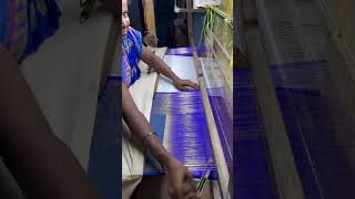 purity of hand weaving saree Kanchipuram silksarees [upl. by Nwahsek]