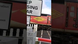 HST Flying banana NMT at Collins Lane Level crossing [upl. by Griffis570]