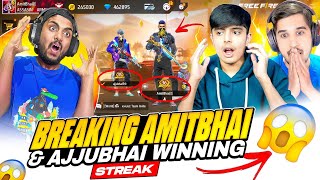 Amit Bhai Breaking Winning Streak Of Angry Baccha Youtuber Prank Gone Wrong 😱  Garena Free Fire Max [upl. by Sherman]