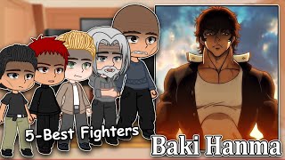 Baki Villians React to Baki Hanma Part 12 Gacha React  Full Video [upl. by Nomael147]