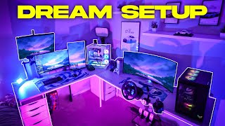 Building My DREAM Gaming Setup Room [upl. by Euginom568]