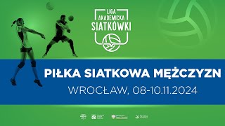 Liga Akademicka AZS  Wrocław  Piłka Siatkowa M  UMCS Lublin  AWF Katowice [upl. by Garnette]