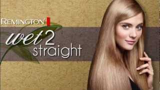 New 2quot Remington Wet 2 Straight Flat Iron with Soy Hydra Complex [upl. by Karilynn794]