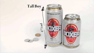 Boxer Beer  Ontario Change drop Tall Boy LCBO Ontario [upl. by Thorwald]