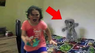 5 Creepy Dolls MOVING Haunted Dolls Caught On Tape [upl. by Enimajneb]