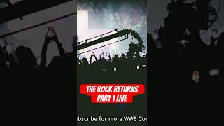 Electrifying Return The Rock Live on RAW 2024 Highlights therock wwe [upl. by Joelynn786]