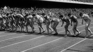 Zatopek Wins Olympic 10000m amp 5000m Double Gold  Helsinki 1952 Olympics [upl. by Sharity]