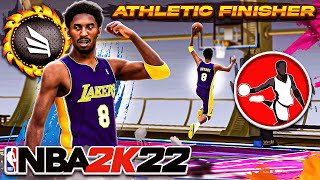 RARE KOBE BRYANT quotATHLETIC FINISHERquot BUILD is UNSTOPPABLE in NBA 2K22 [upl. by Bedad]